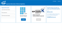 Desktop Screenshot of kipkeycodes.com